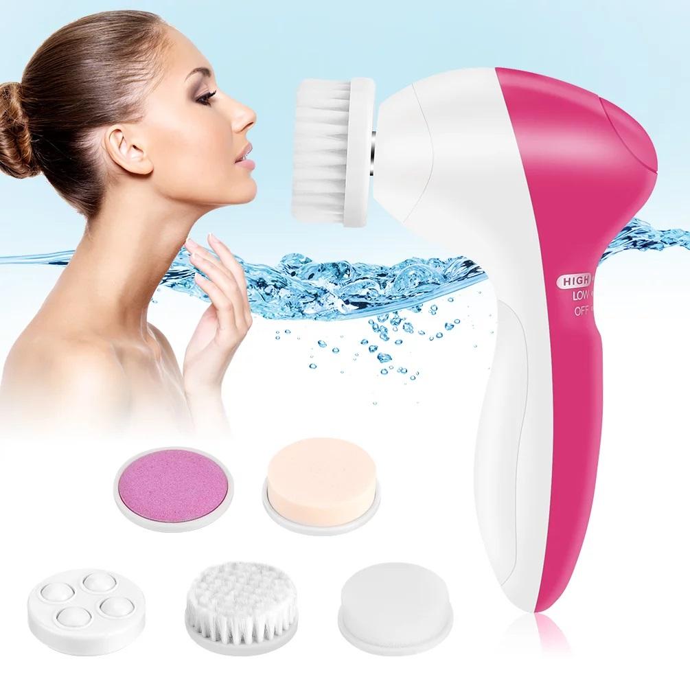 Cepillo facial 5 en 1 Masajeador