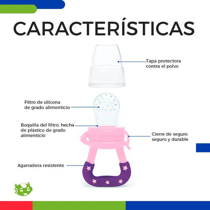 Chupete Para Nenes Fruta Comida Suave Silicona Multifuncional